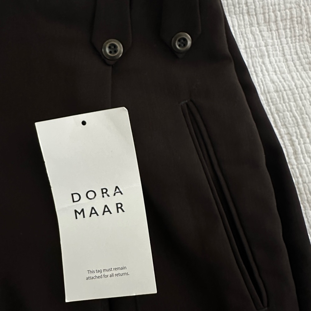Dora Maar / Barbara Bui Brown Elegant Wool Trousers